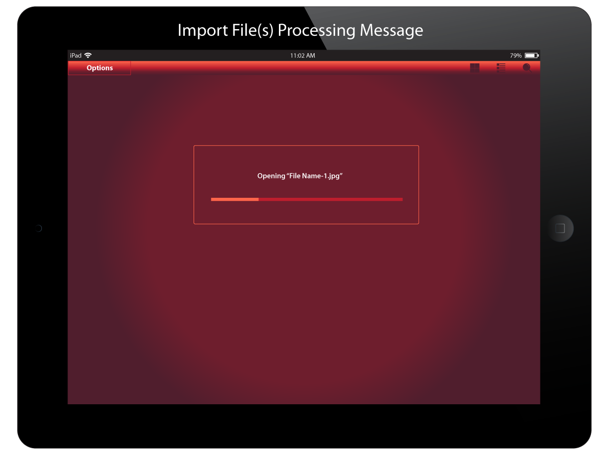 Huawei Cloud, process bar screen