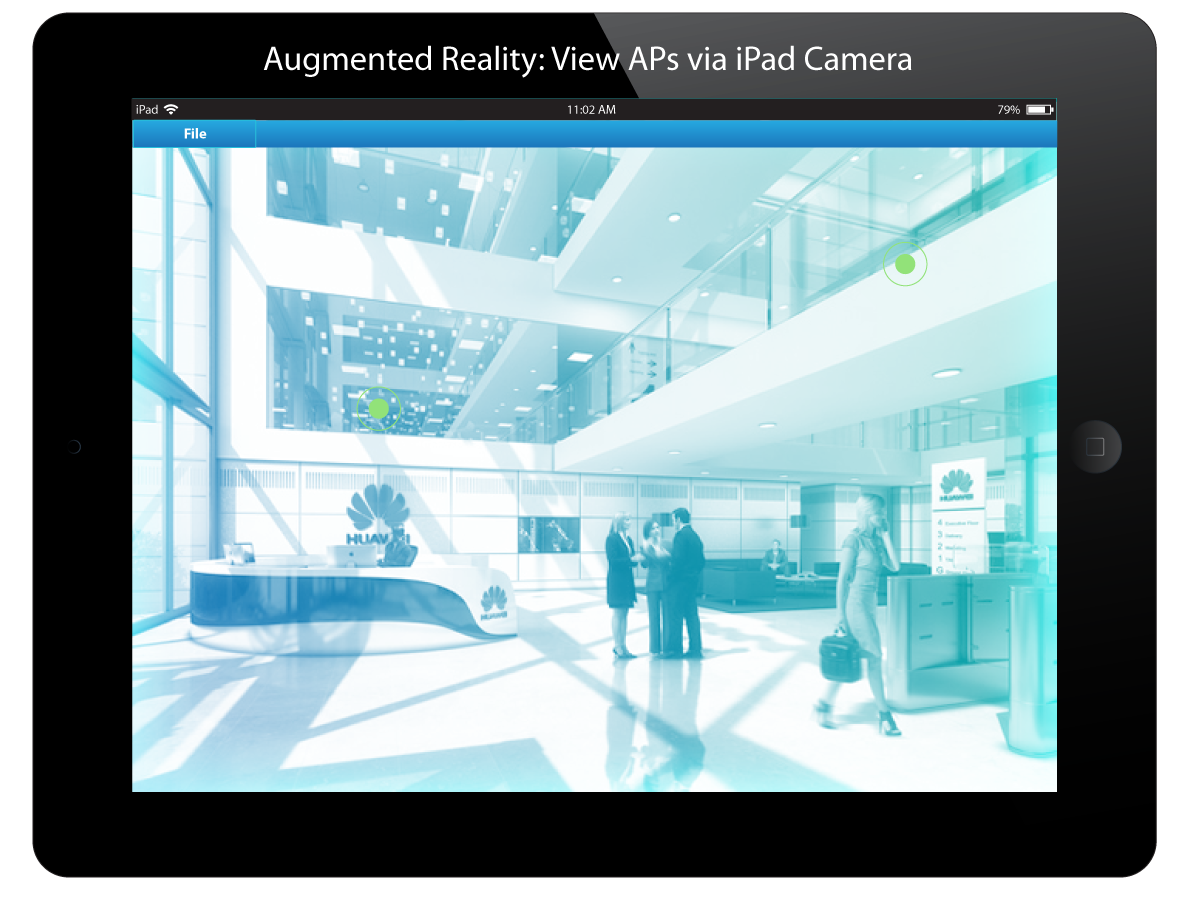 Huawei WLAN, AR view screen