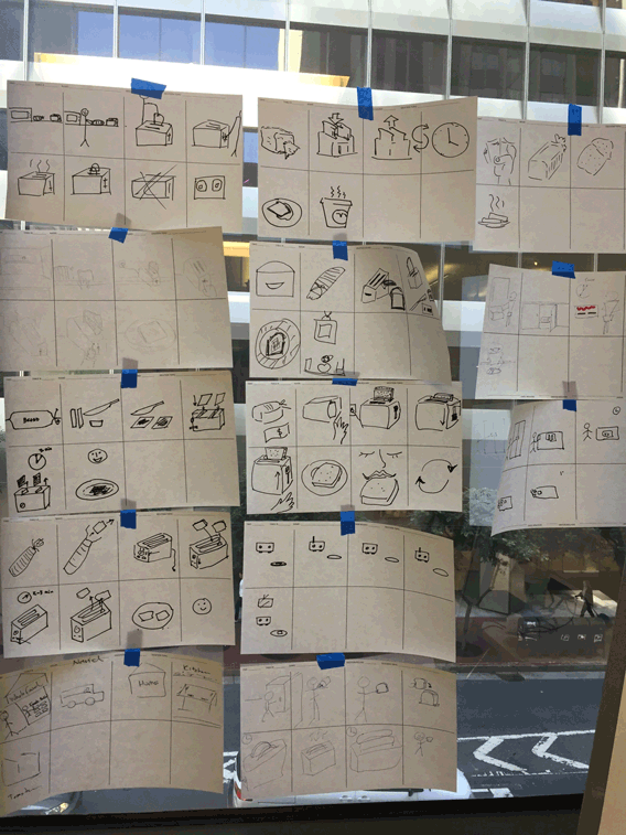Biometric App flow, workshop session