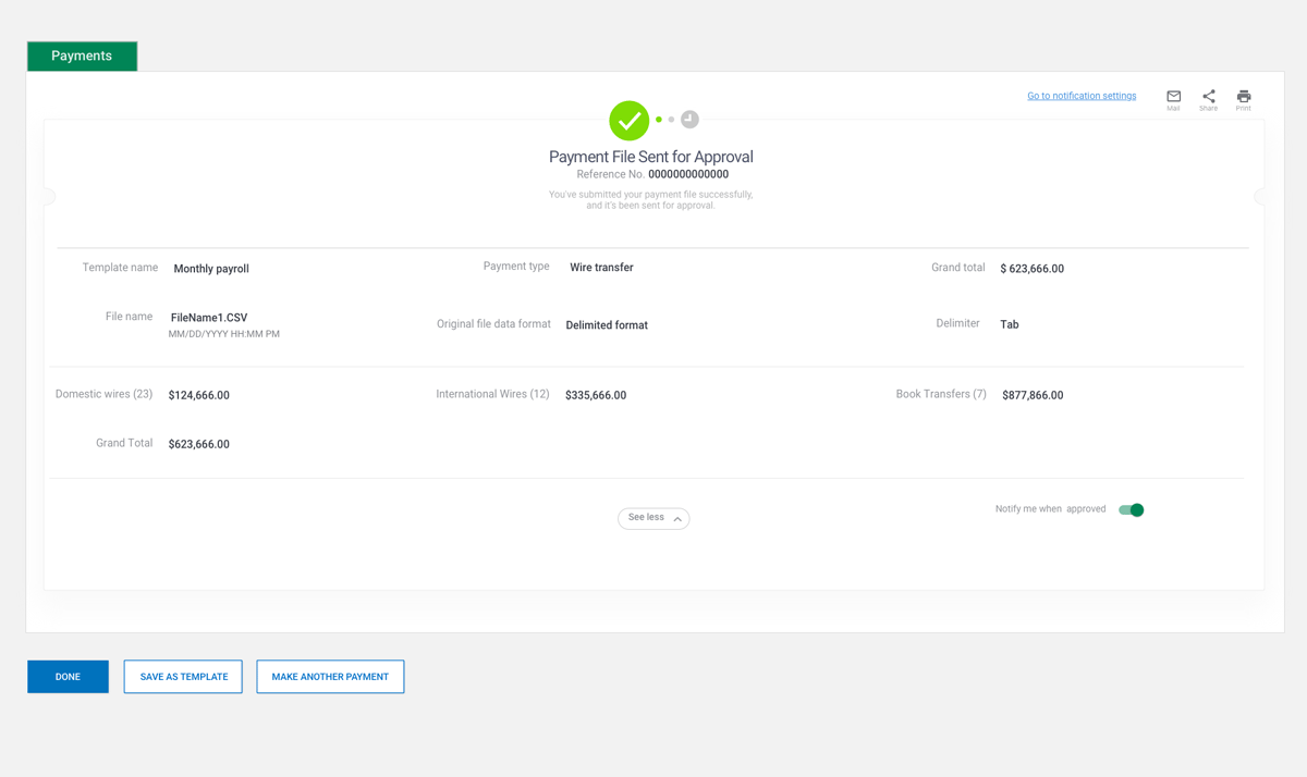CMOS App file upload, complete