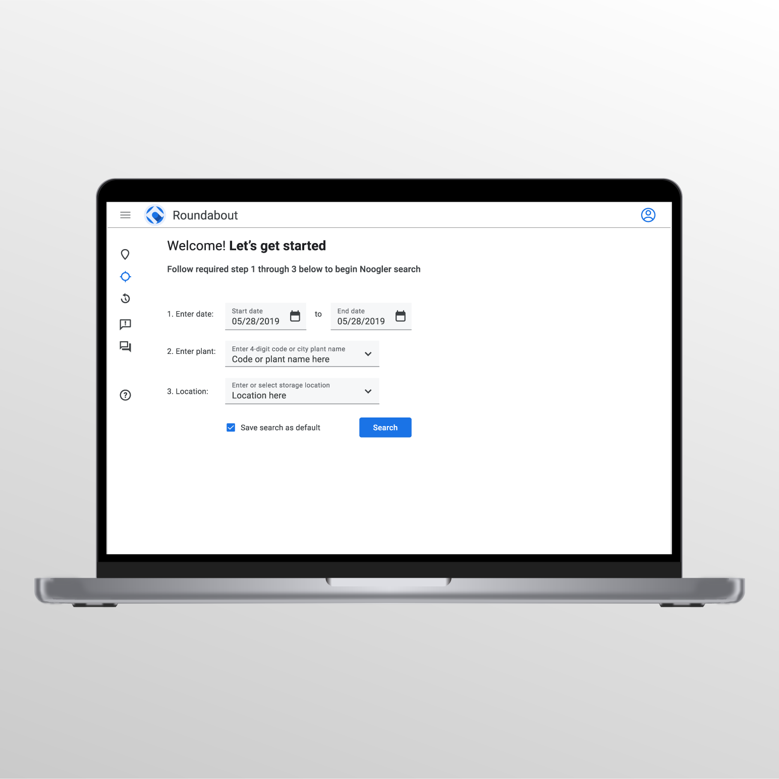 Google Roundabout enterprise application interface