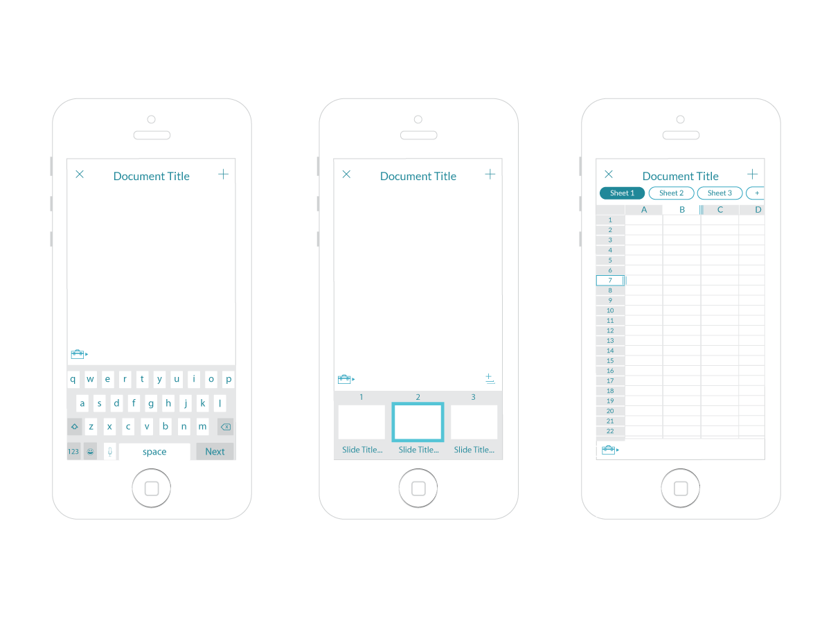 hopTo app, document apps (mobile)